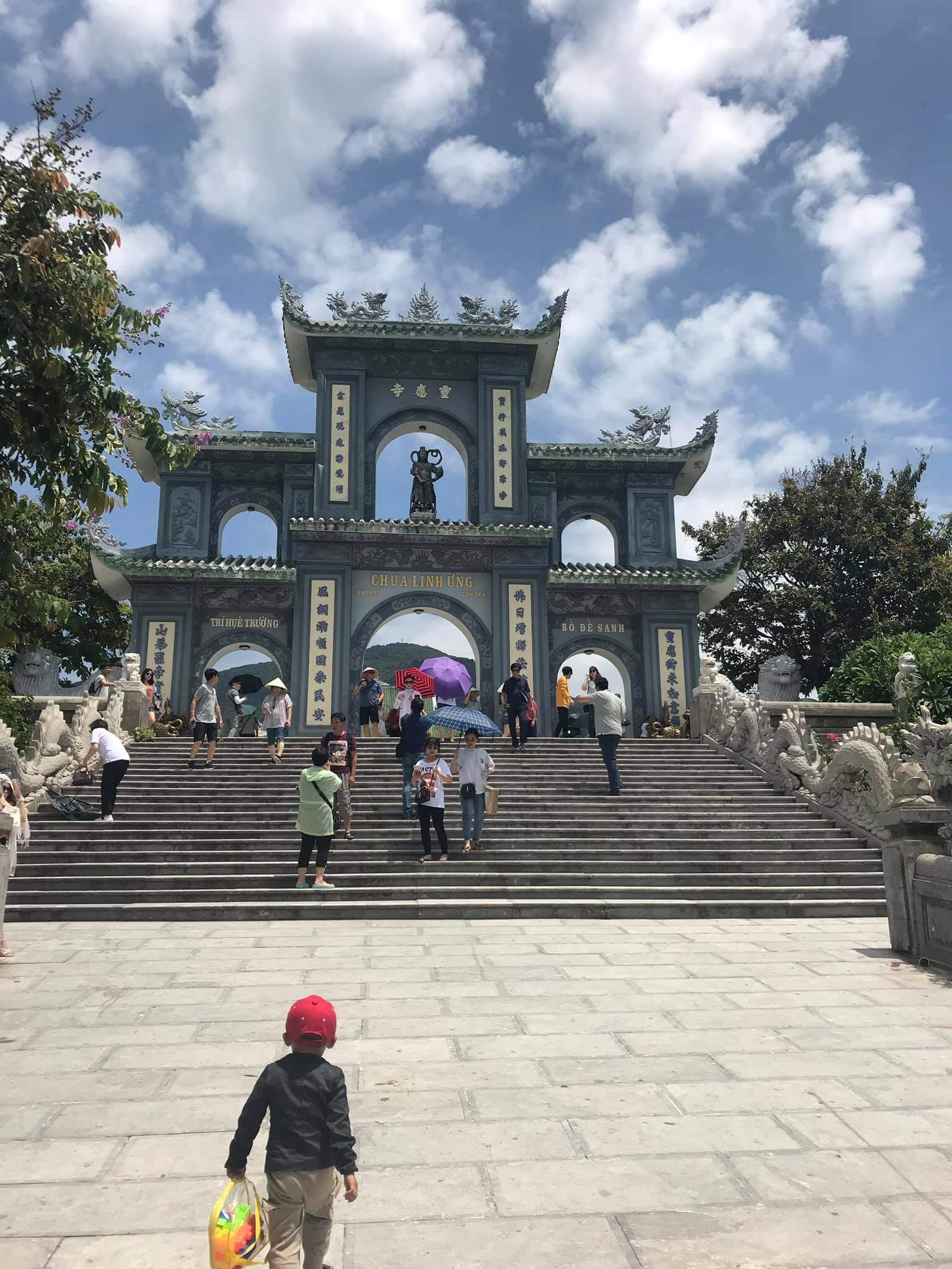 Tam Quan Gate of Linh Ung Pagoda Son Tra Da Nang
