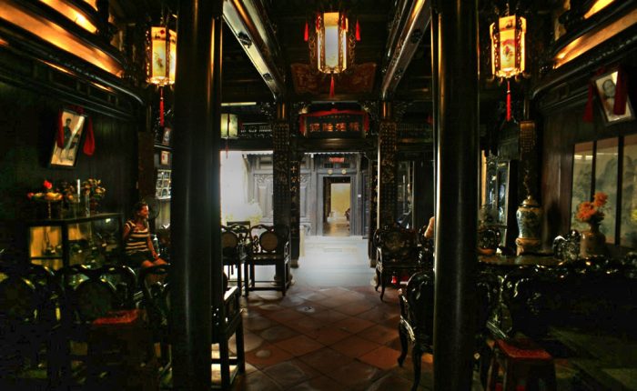 Inside the Old House of Tan Ky in Hoi An, you'll find an exceptionally unique architectural design