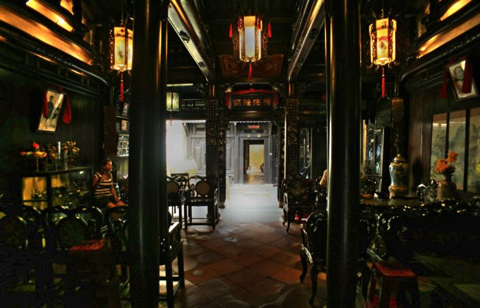 Inside the Old House of Tan Ky in Hoi An, you'll find an exceptionally unique architectural design