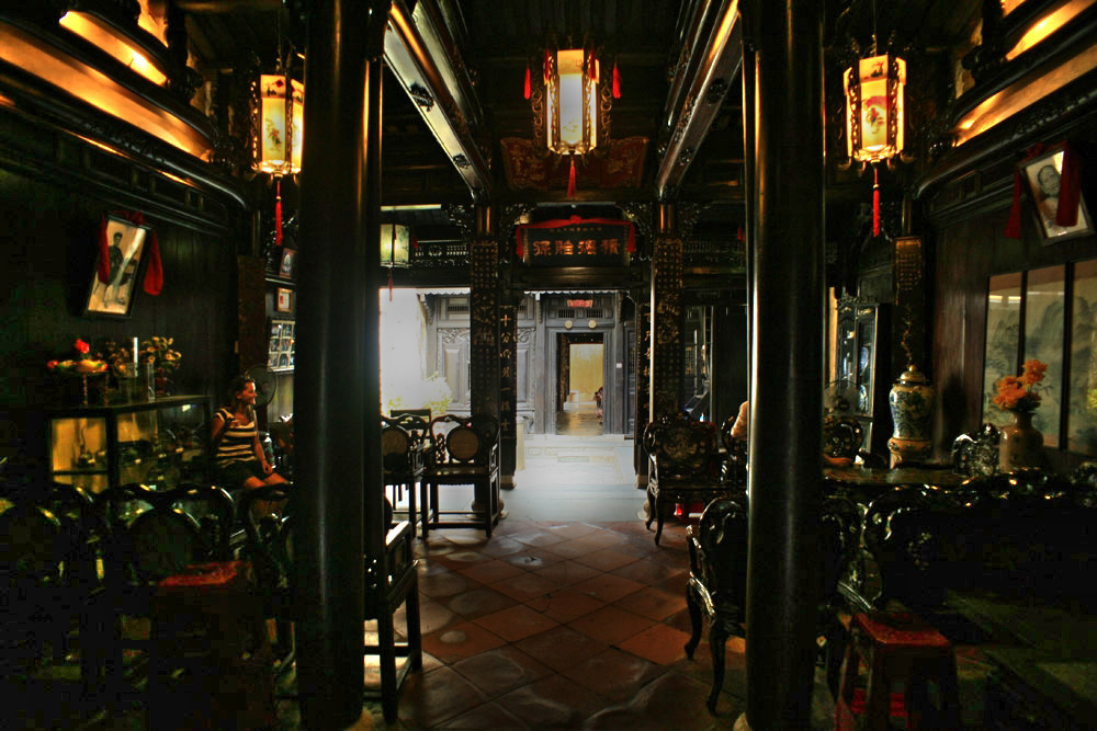 Inside the Old House of Tan Ky in Hoi An, you'll find an exceptionally unique architectural design