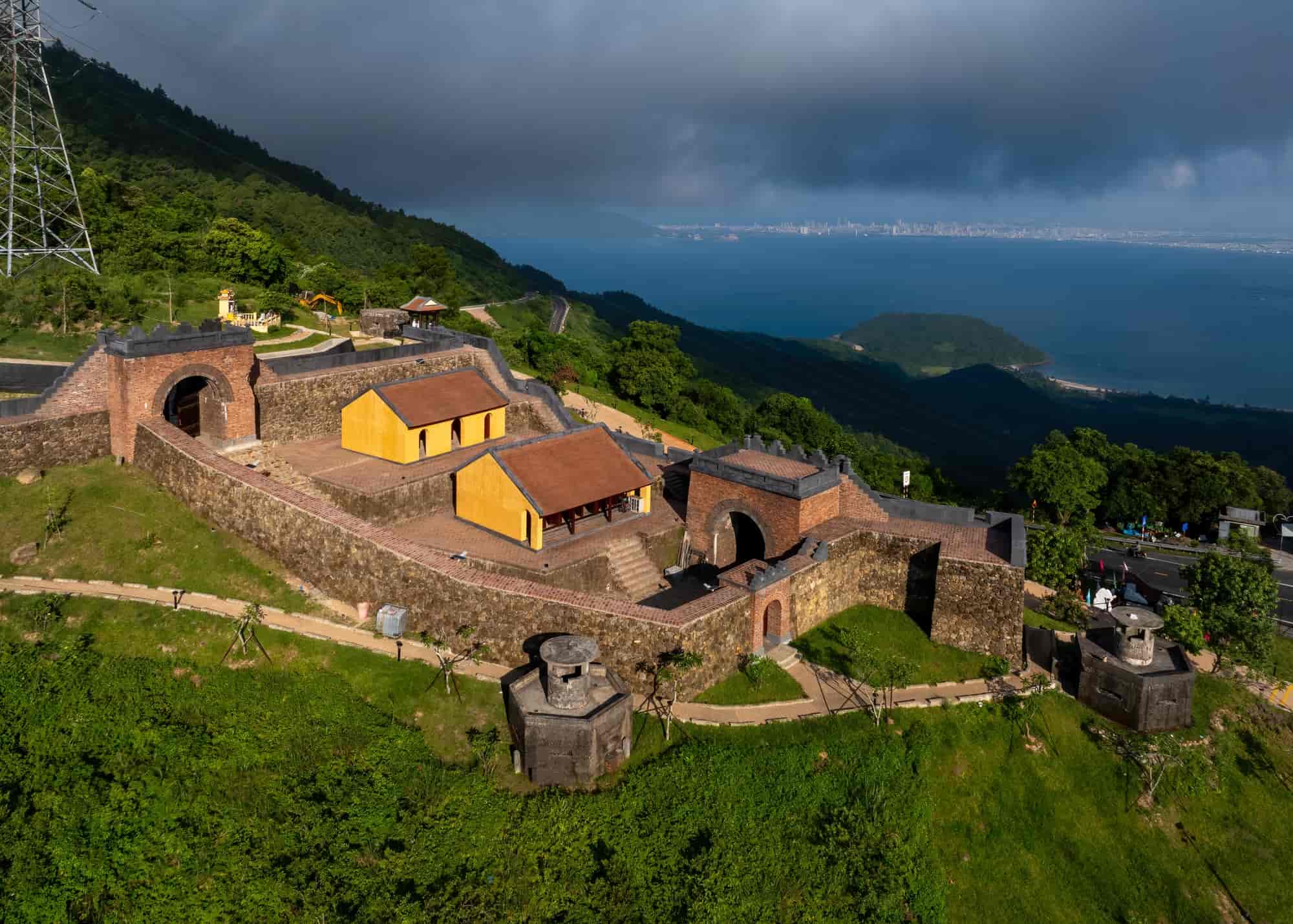 Hai Van Quan is a historical site in Vietnam, known for its ancient military architecture.