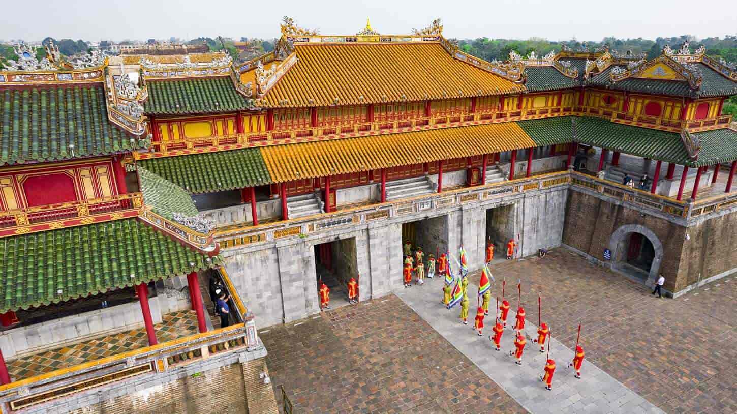 Historical structures within the Imperial City of Hue